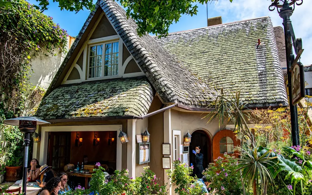 Storybook storefront in Carmel-by-the-Sea